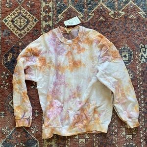 Urban outfitters recycled tye dye sweatshirt